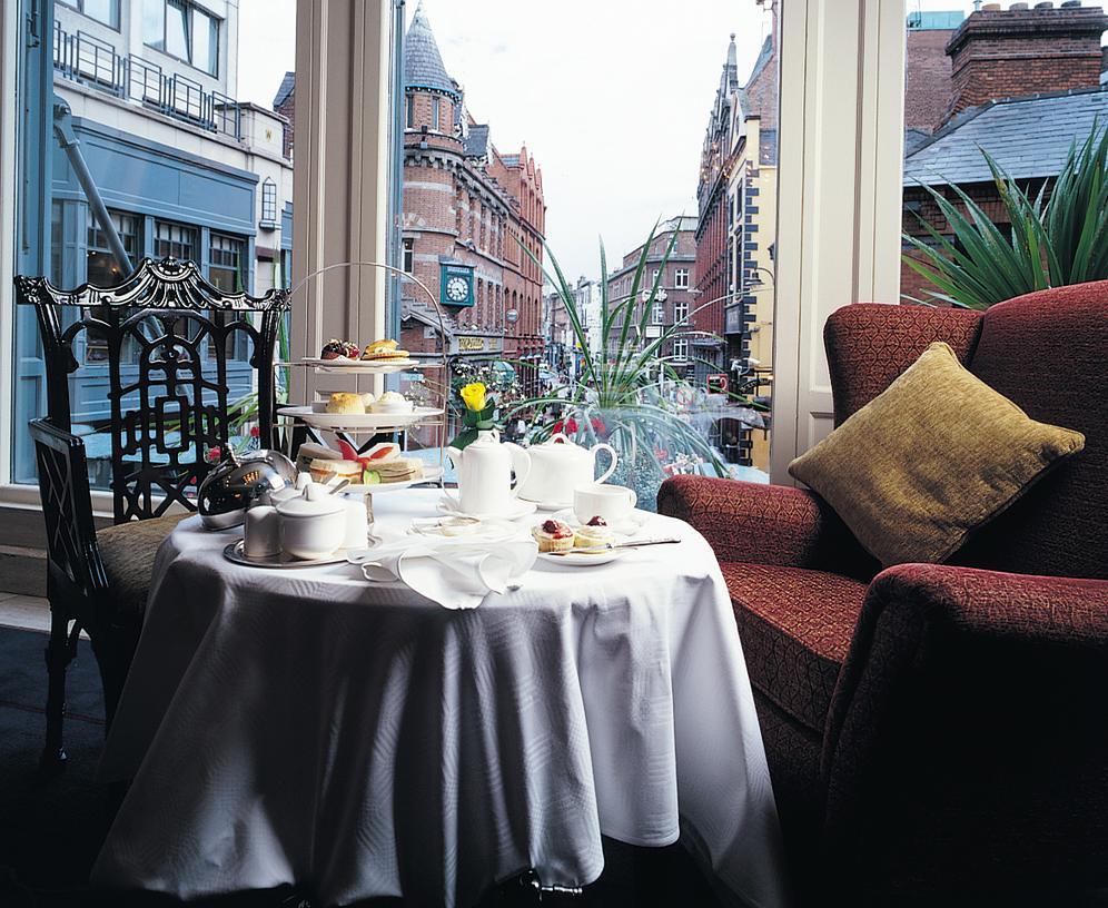 فندق ذه ويستبيري دبلن المظهر الخارجي الصورة Afternoon tea at the hotel